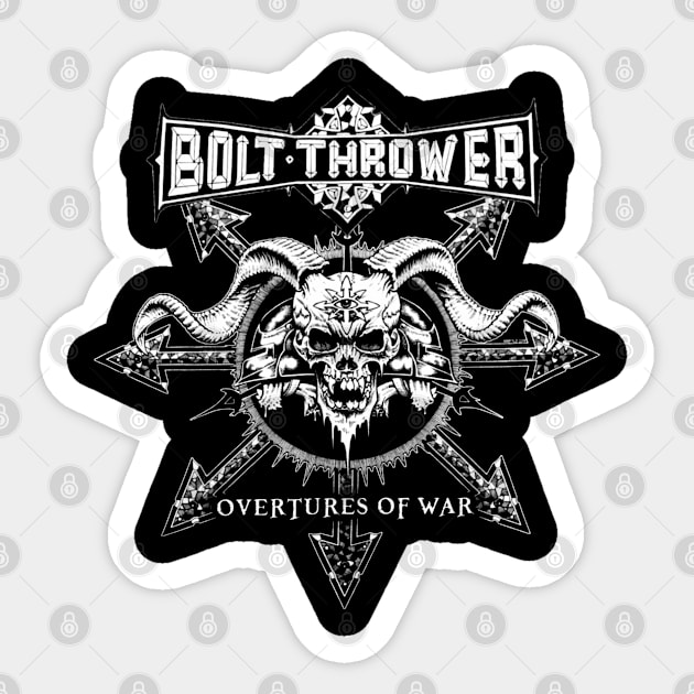 BOLT THROWER REALITY Sticker by pertasaew